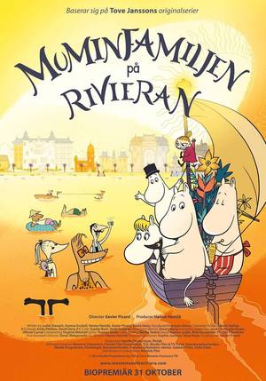 Muminfamiljen på Rivieran kommer på Park 14 mars kl 16.00