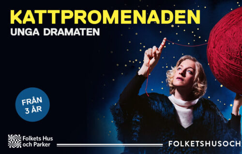 Kom och se barnteaterföreställningen KATTPROMENADEN på Park 16 mars kl. 15.00